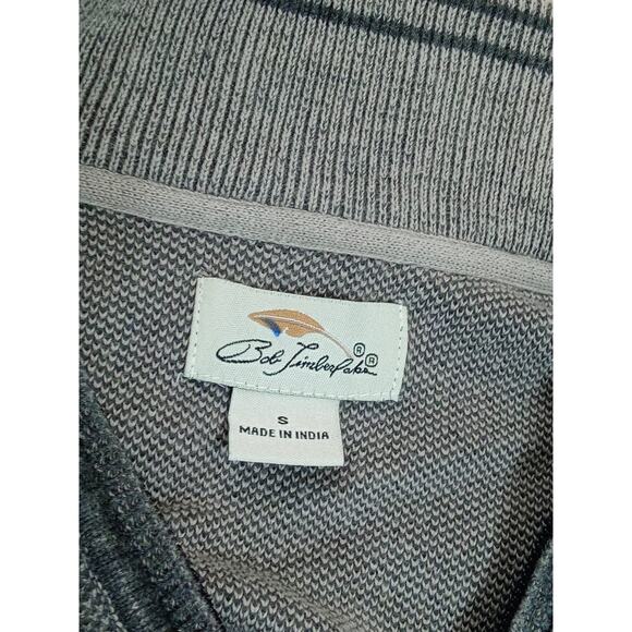 Bob Timberlake Men's Pullover Bass Pro Shop 1/4 Zip Brown Size Small - Picture 4 of 11